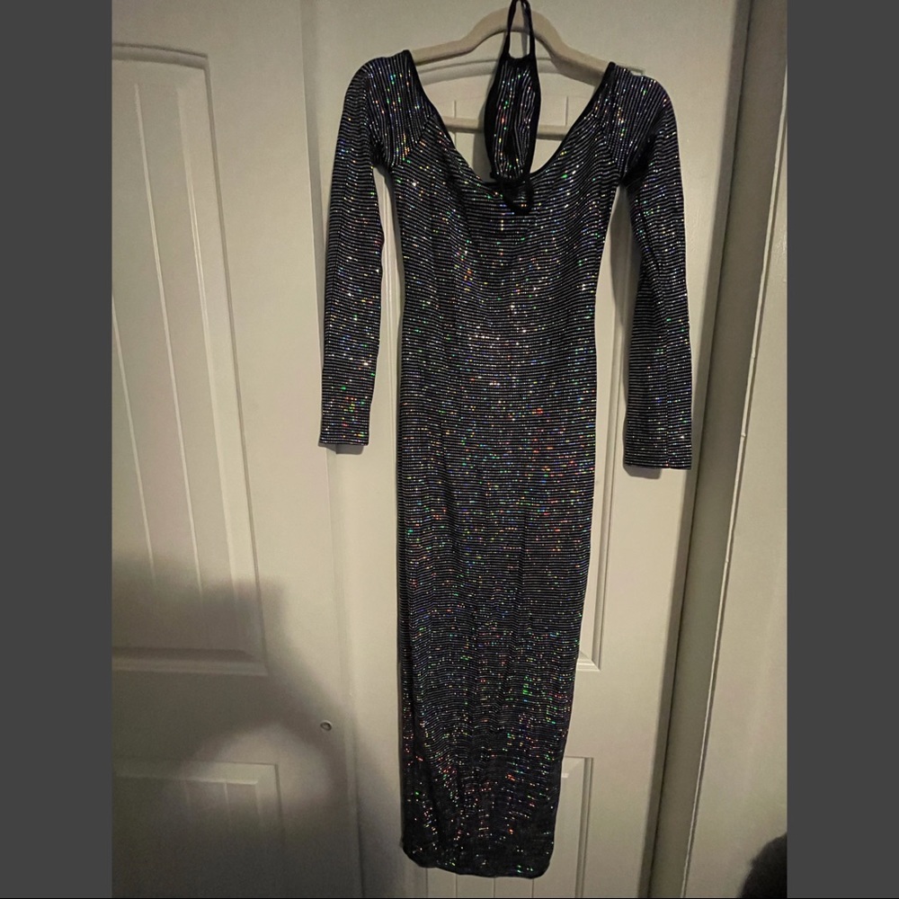 Blinged Dress + Mask